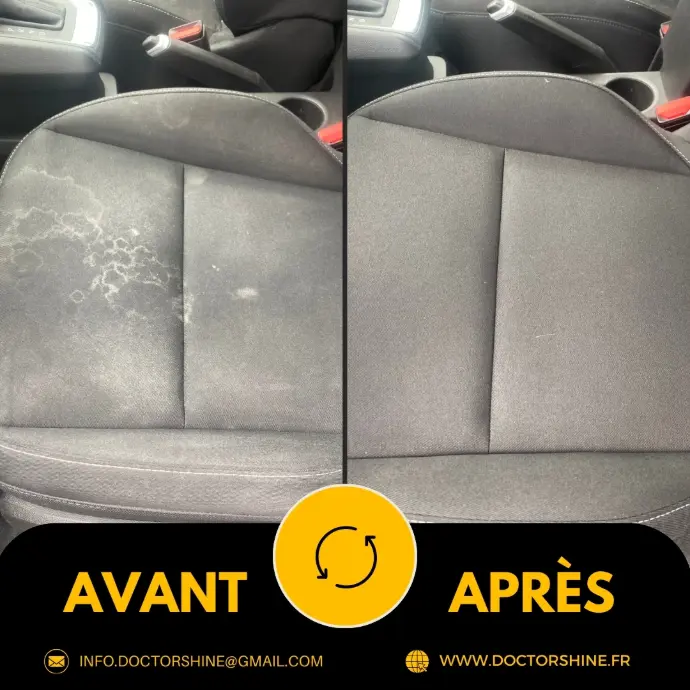Shampouinage tissus sièges