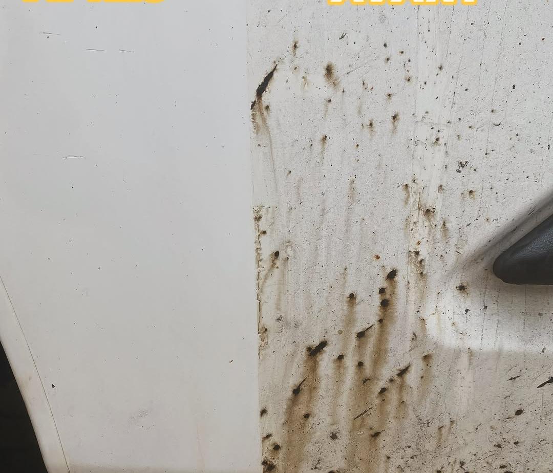 Suppression goudron bas de caisse